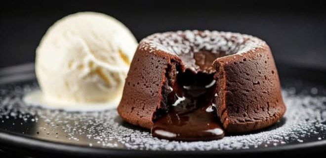 Suji Lava Cake Recipe – बिना ओवन बना सॉफ्ट और चॉकलेटी सूजी लावा केक, स्पेशल मौकों के लिए परफेक्ट डेजर्ट"
