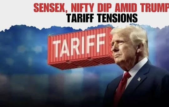 Nifty और Sensex पर अमेरिका के टैरिफ का असर, निवेशकों में बेचैनी